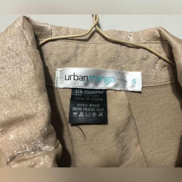 Urban Mango gold swing jacket size S. - Picture 2 of 7